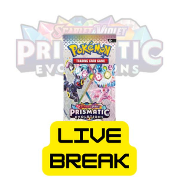 Pokémon Prismatic Evolutions Booster Pack