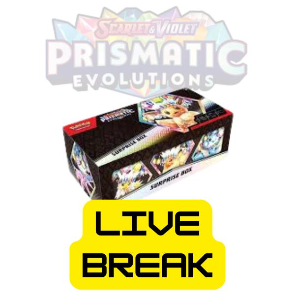 Pokémon Prismatic Evolutions Surprise Box